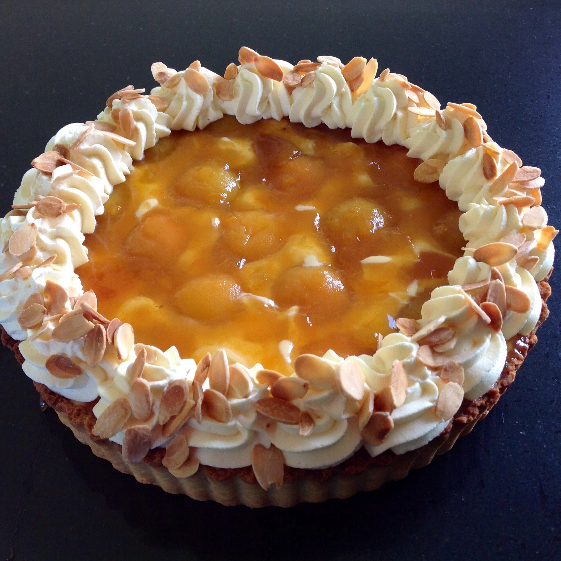 Apricot Flan